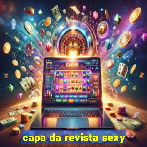 capa da revista sexy